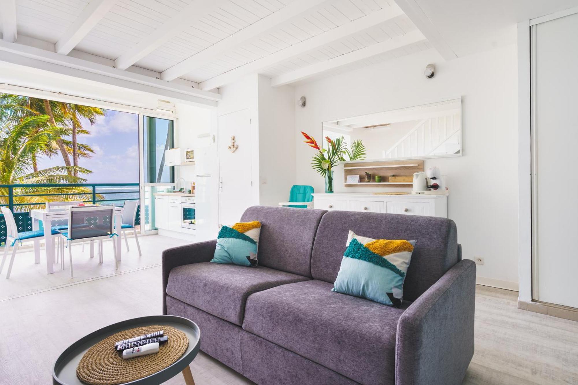 Le Touloublue - Tres Bel Appartement Face A La Mer แซนต์-อาน ภายนอก รูปภาพ
